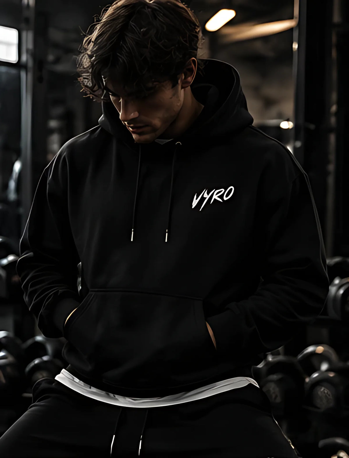Black worn in the gym