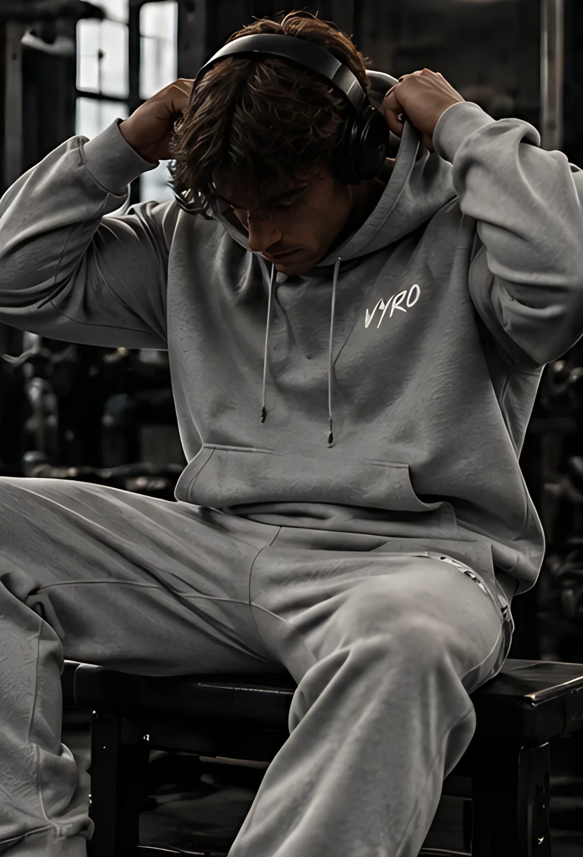Gray worn in the gym