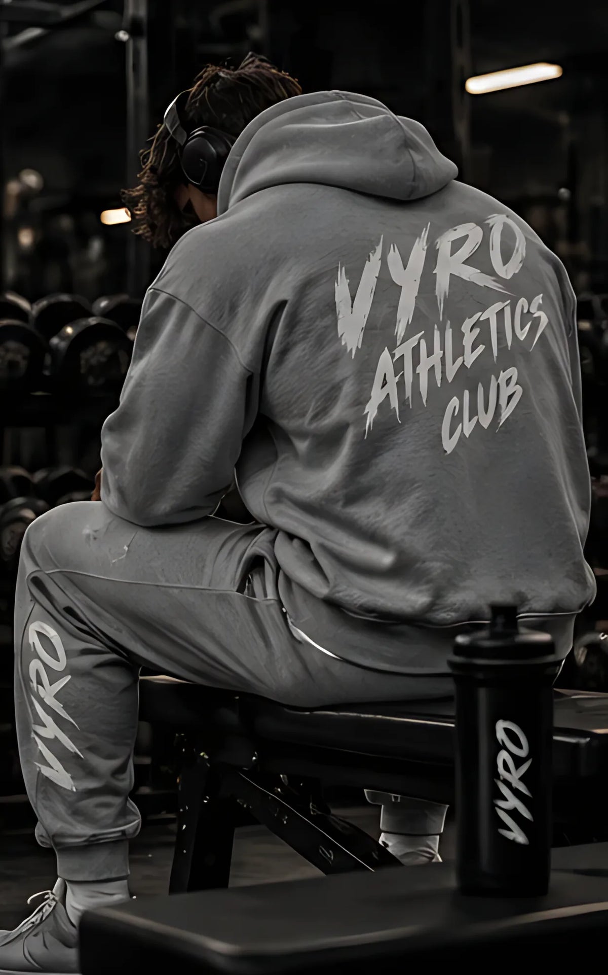 Gray worn in the gym