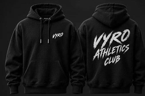 Athletics Club Hoodie Black