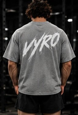 Oversized Tee, harmaa